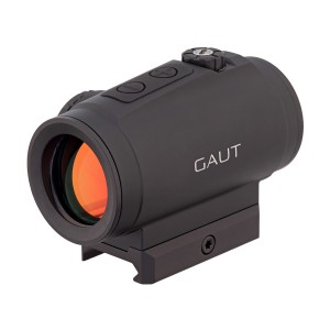 Коллиматор Gaut Tourmaline 1x29, закрытый, точка/круг красные, Weaver, арт.: G-C-29-MR [GAUT]